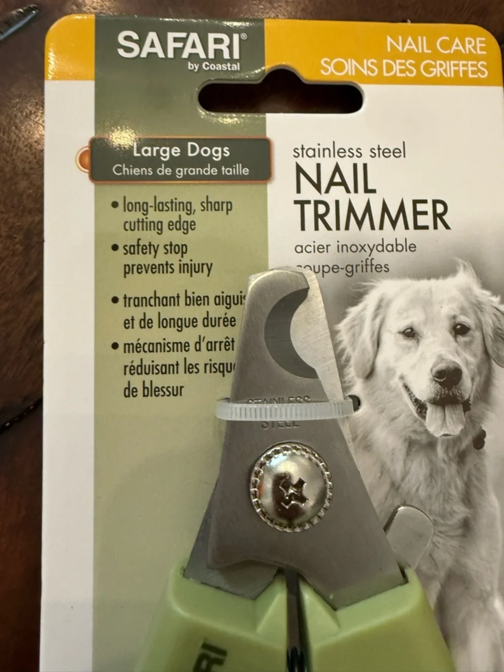 Safari Professional Stainless Steel Dog Nail Trimmer